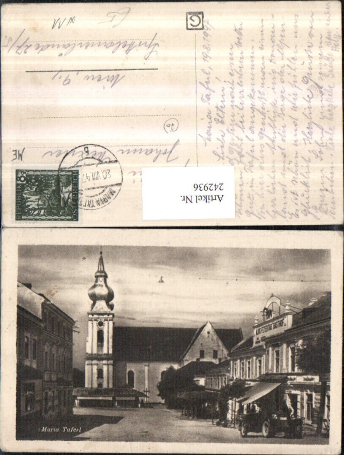 242936, Maria Taferl Church Inn