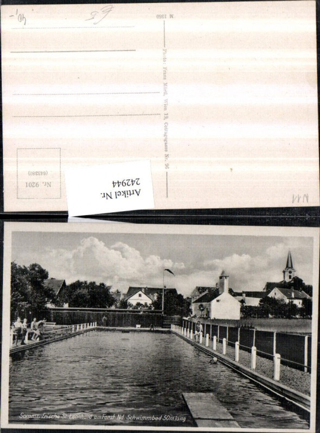 242944, St. Leonhard am Forst Swimming pool Outdoor pool