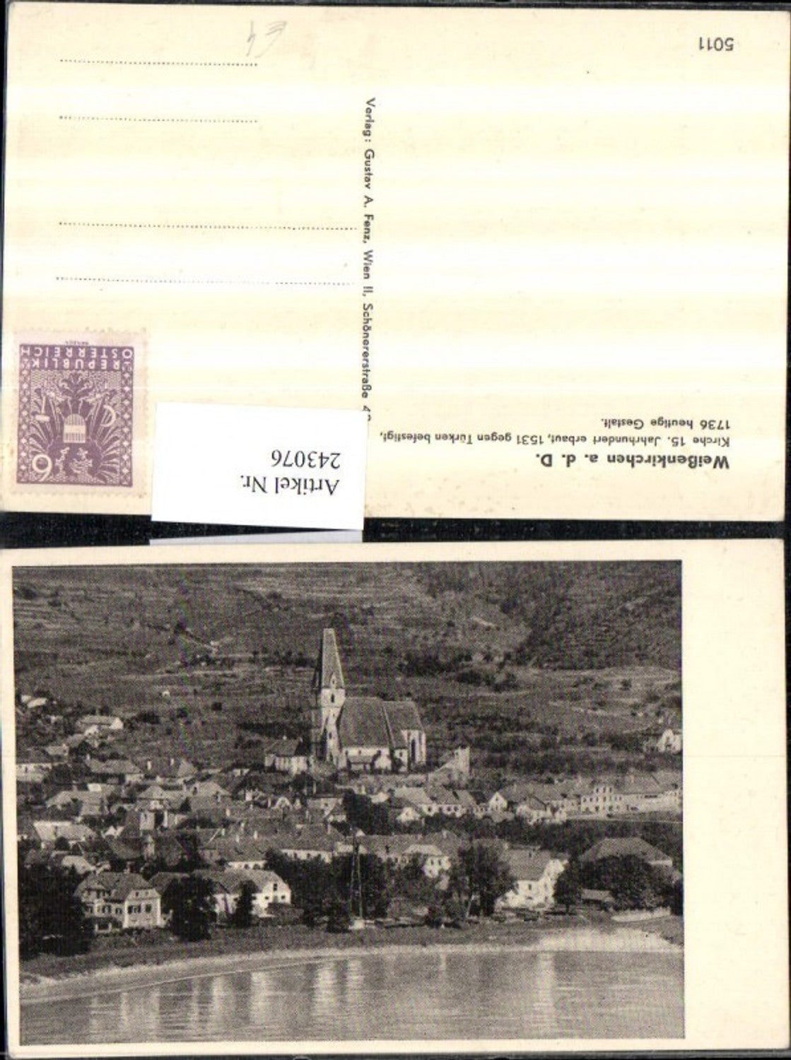 243076,Weißenkirchen an d. Donau Totale