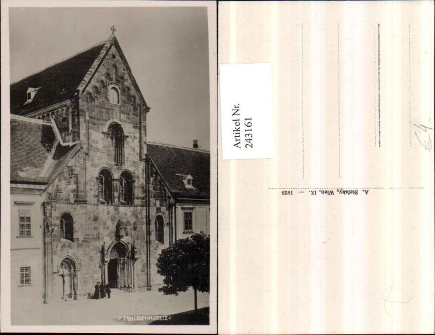 243161,Heiligenkreuz Stift Kirche