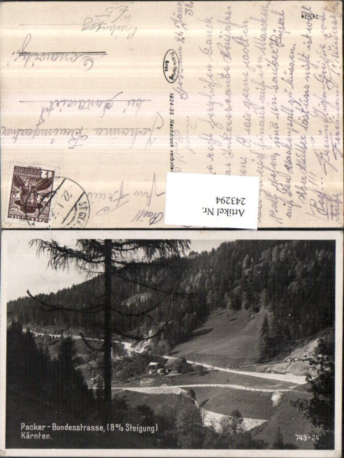 243294,Packer-Bundesstraße Partie b. Preitenegg