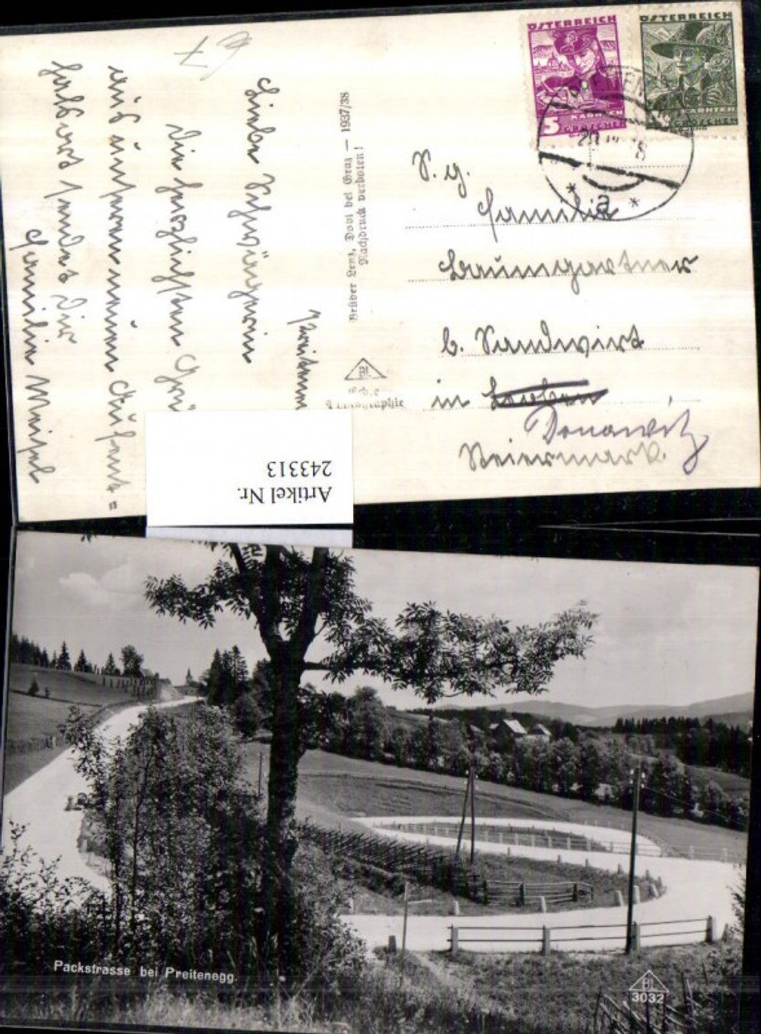 243313,Packstraße b. Preitenegg Partie