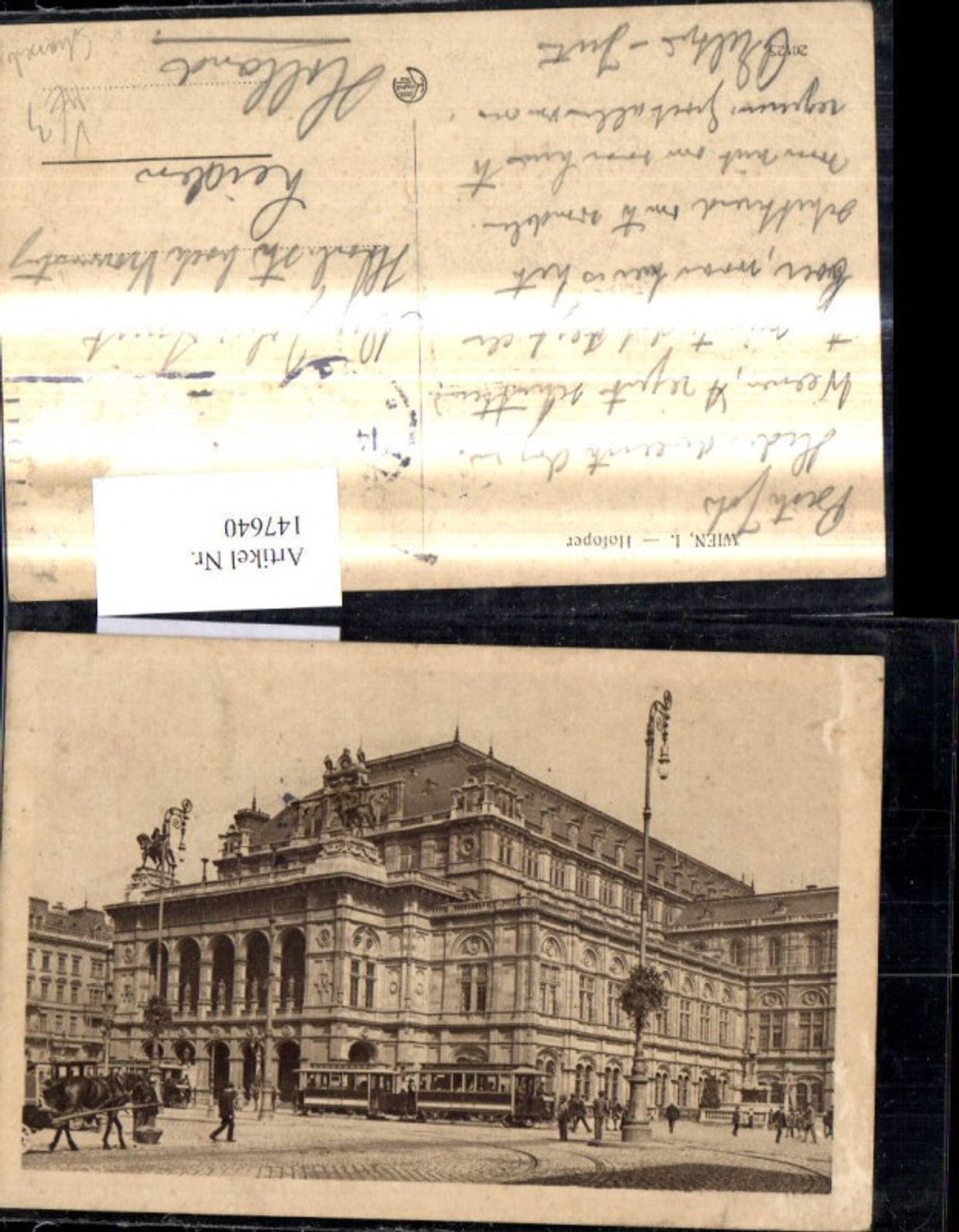 147640,Wien 1 Hofoper Oper Strassenbahn Ringlinie pub Kilophot