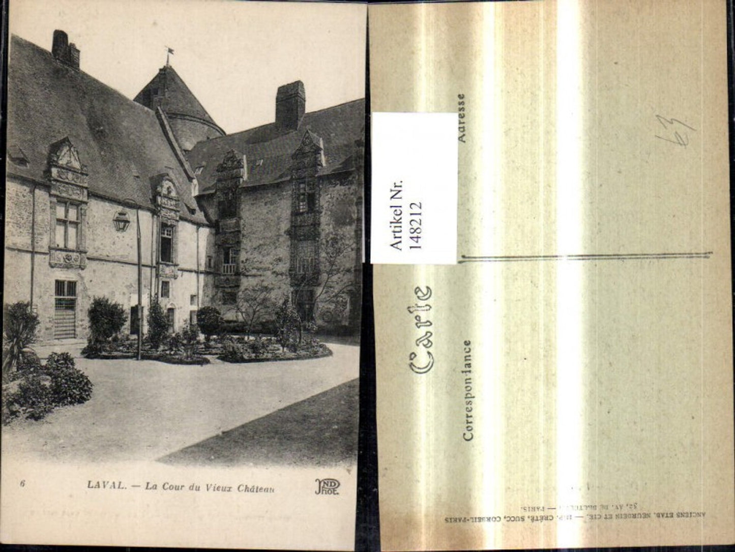 148212,Laval La Cour du Vieux Chateau