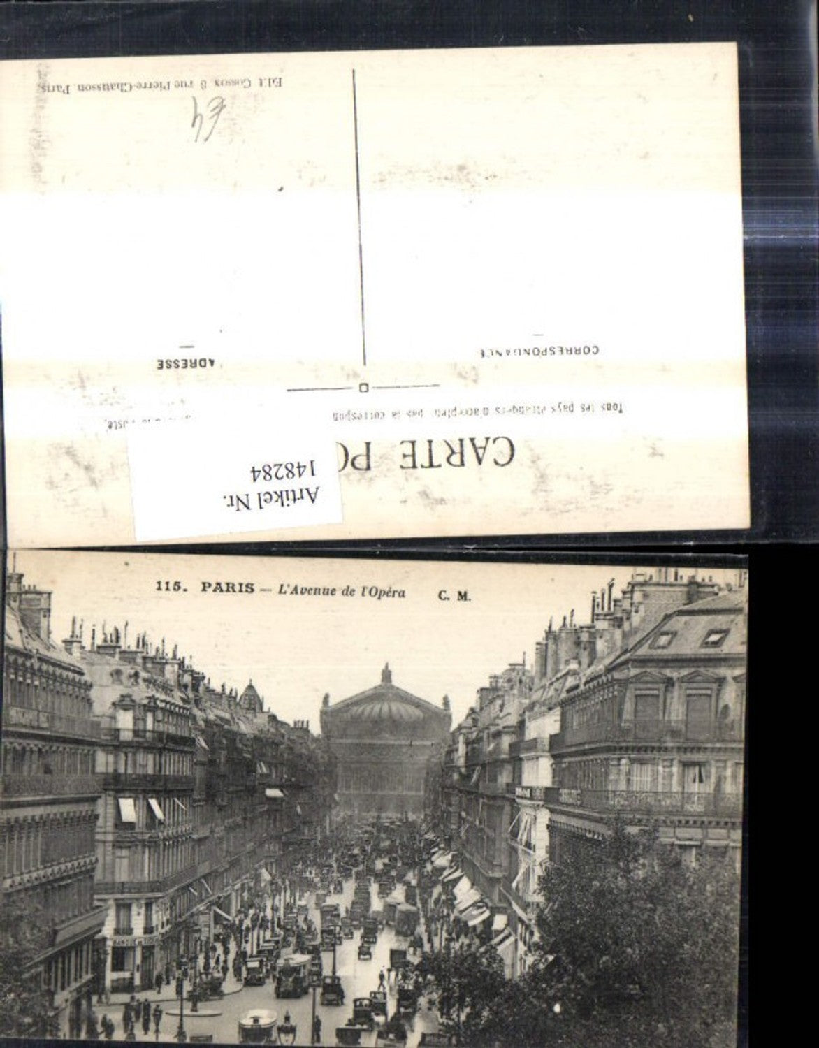 148284,Paris L Avenue de l Opera Opera
