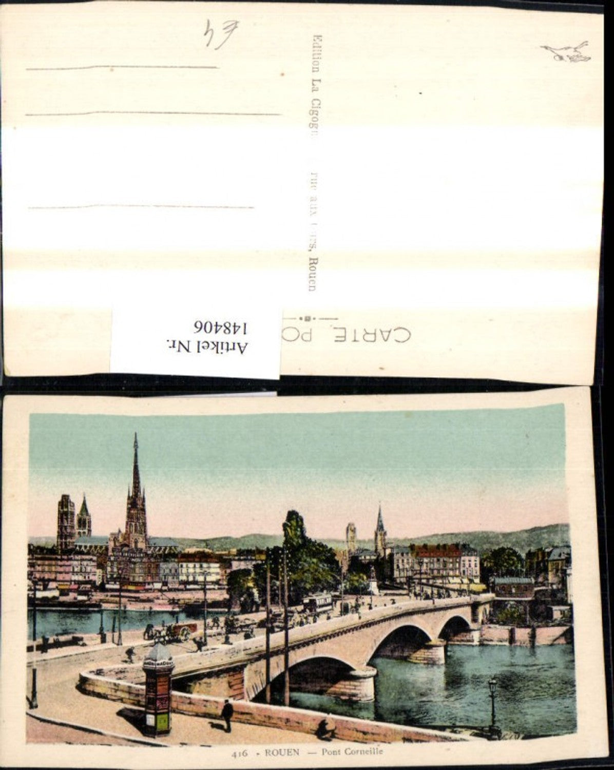 148406,Rouen Pont Corneille Brücke