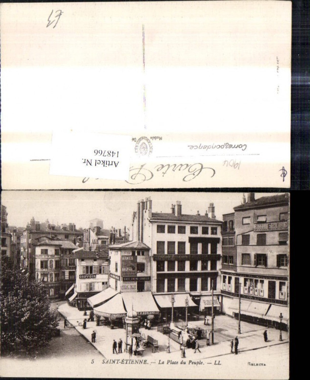 148766,Saint Etienne La Place du Peuple