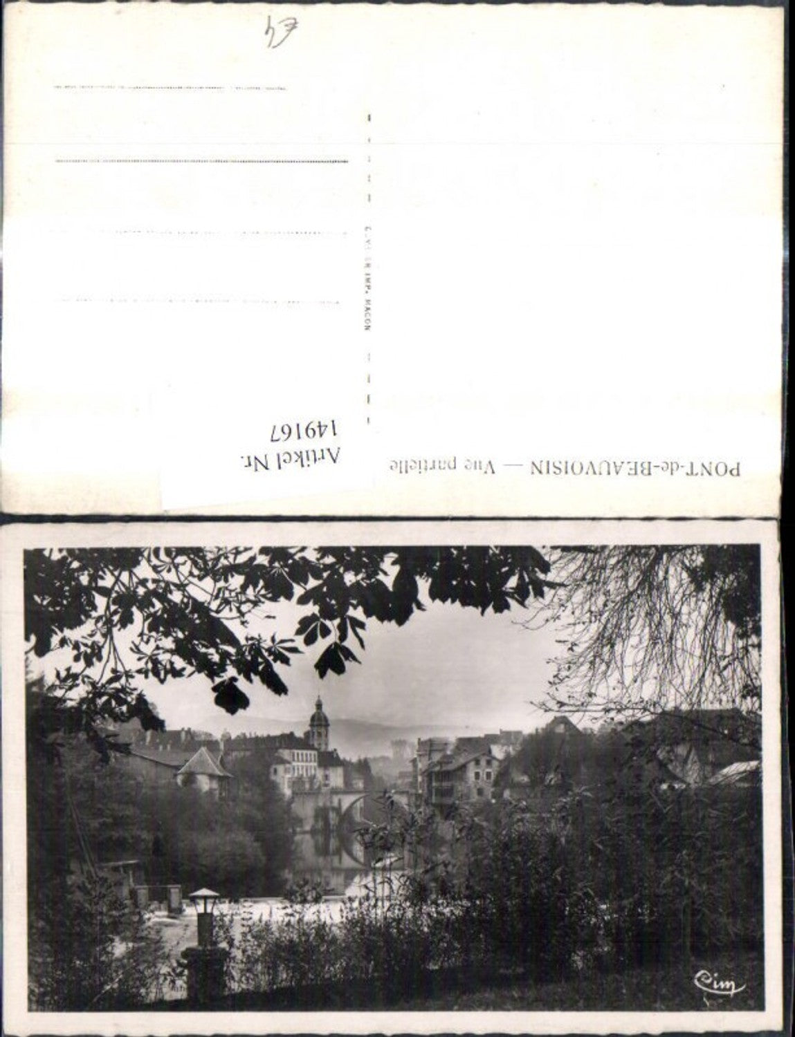 149167,Pont de Beauvoisin Vue partielle