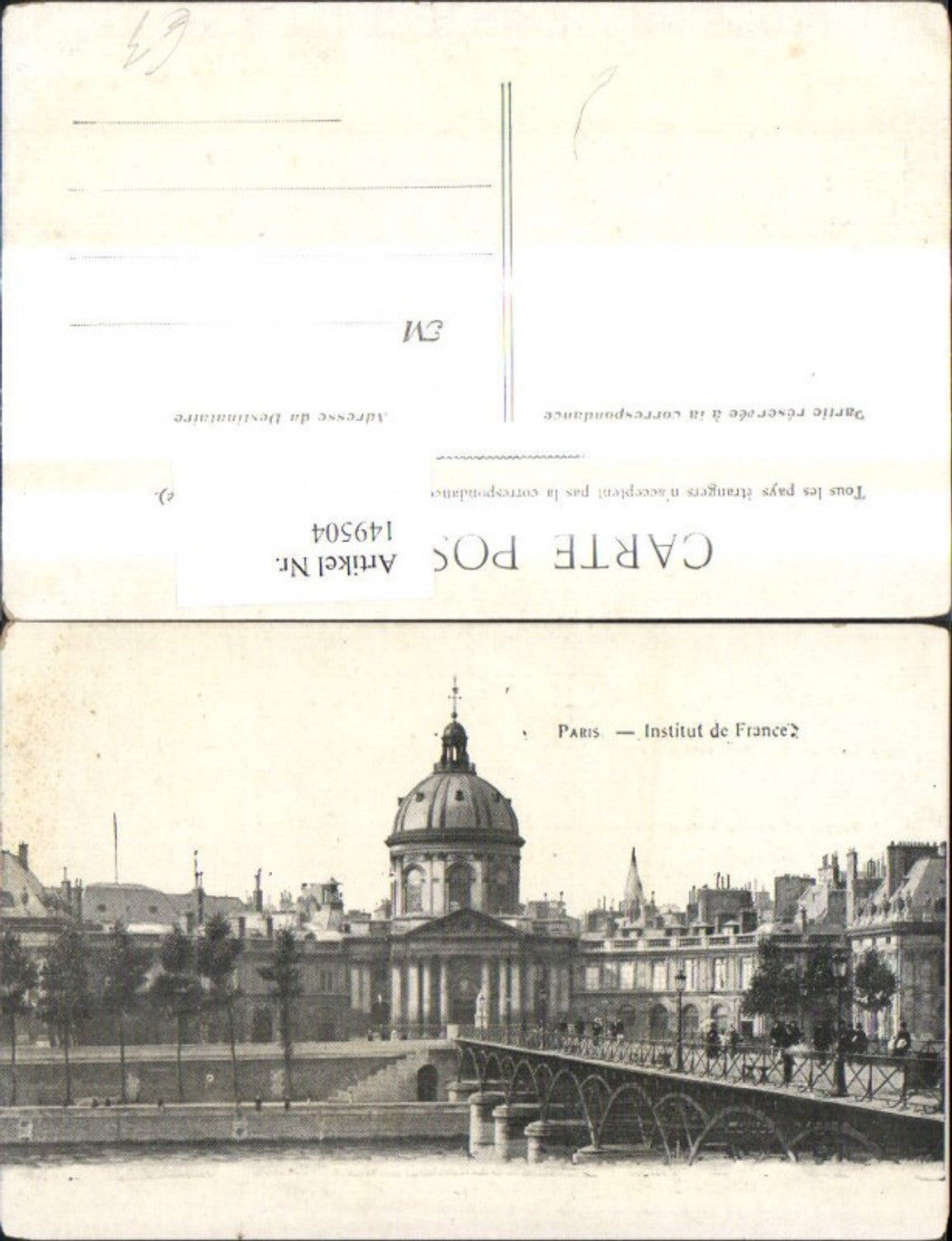 149504,Paris Institut de France Gebäude