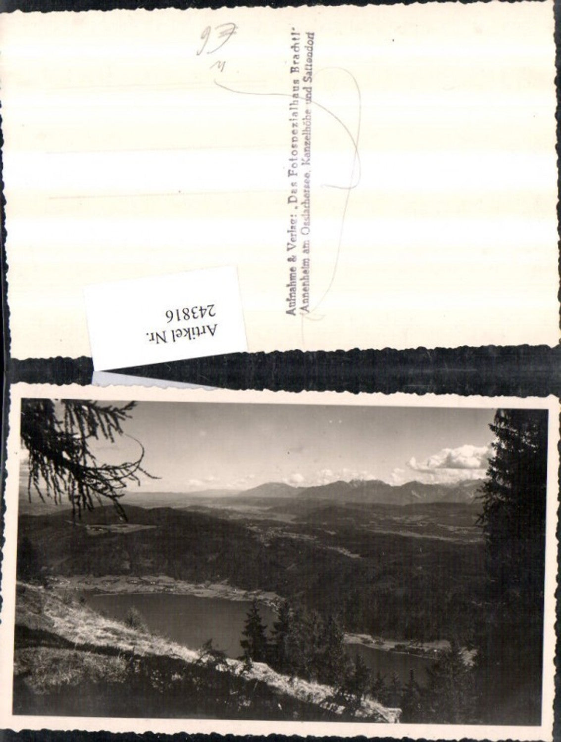 243816,Annenheim am Ossiachersee Kanzelhöhe u. Sattendorf