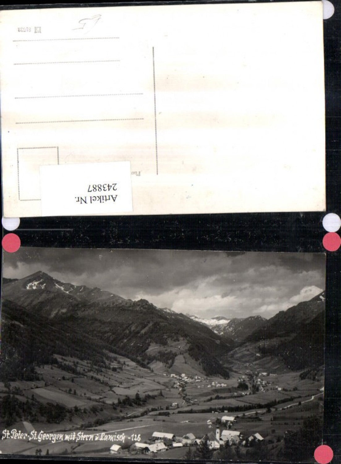 243887,St. Peter u. St. Georgen m. Stern u. Lamisch Totale