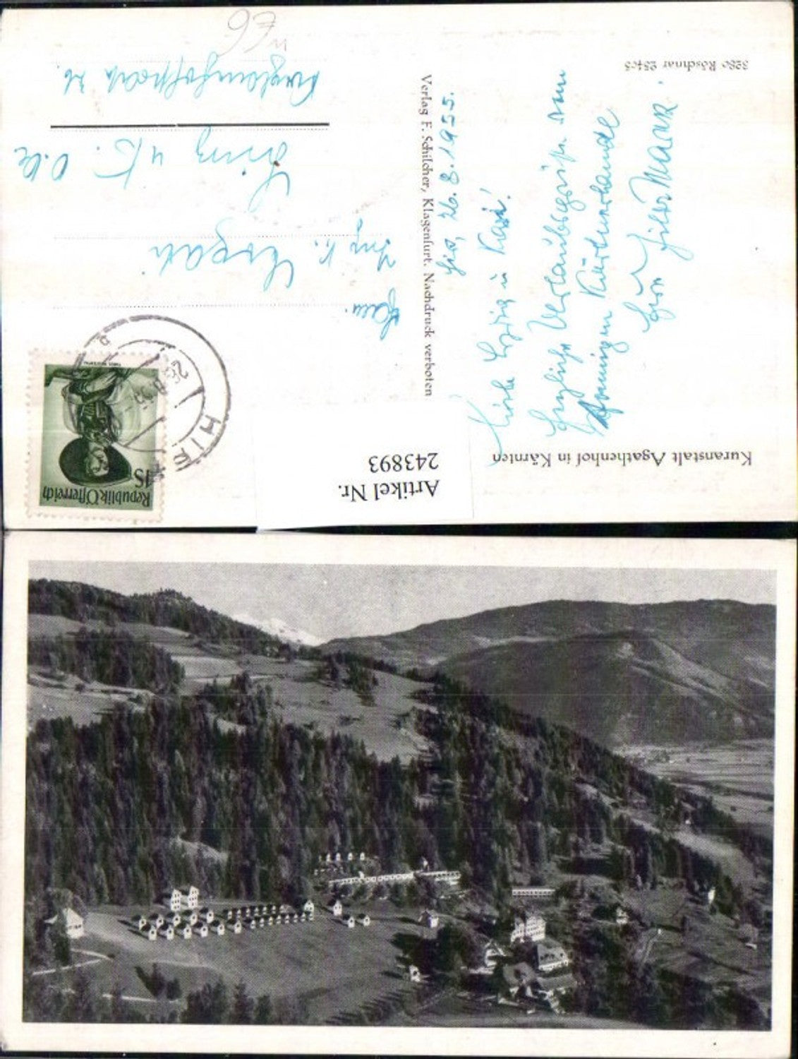 243893,Kuranstalt Agathenhof in Kärnten b. Micheldorf Friesach