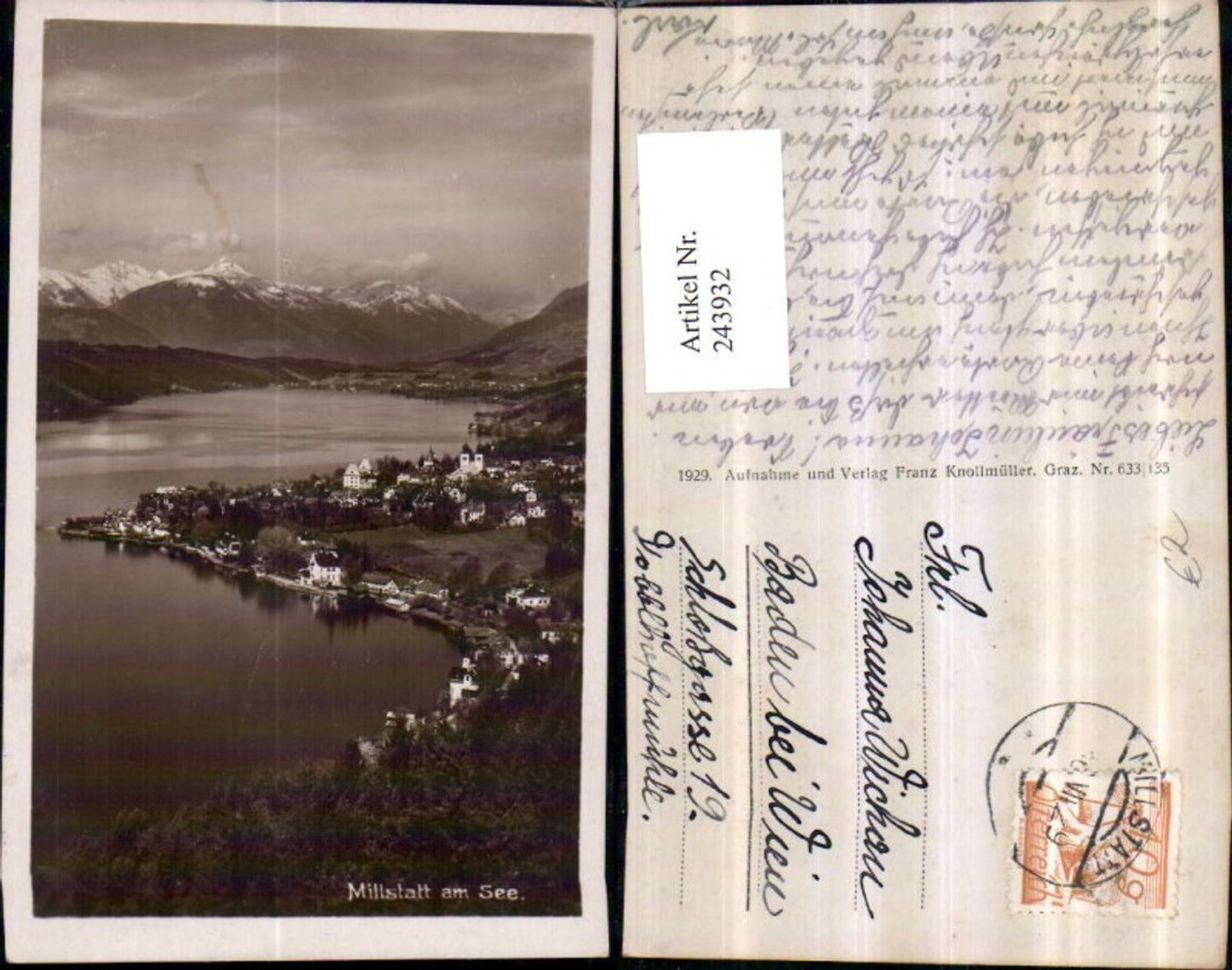 243932,Millstatt am See Totale