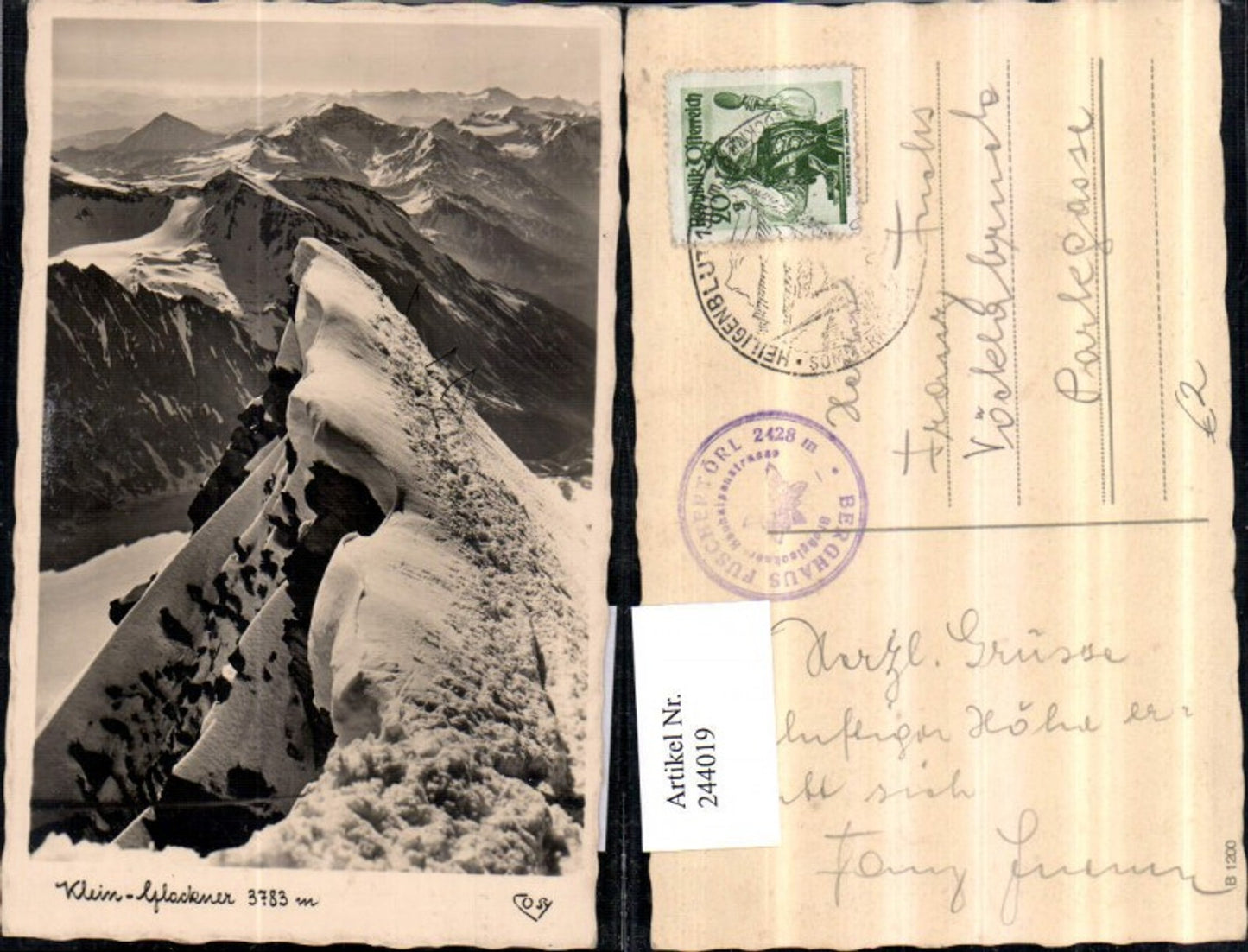 244019,Klein-Glockner Bergkulisse b. Heiligenblut pub Cosy