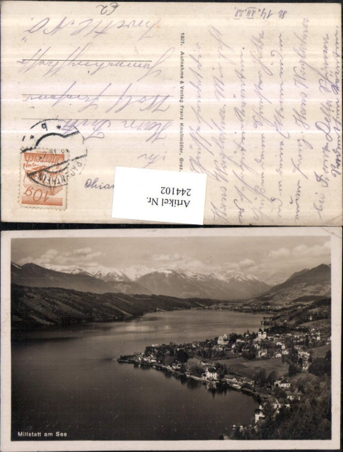 244102,Millstatt am See Totale