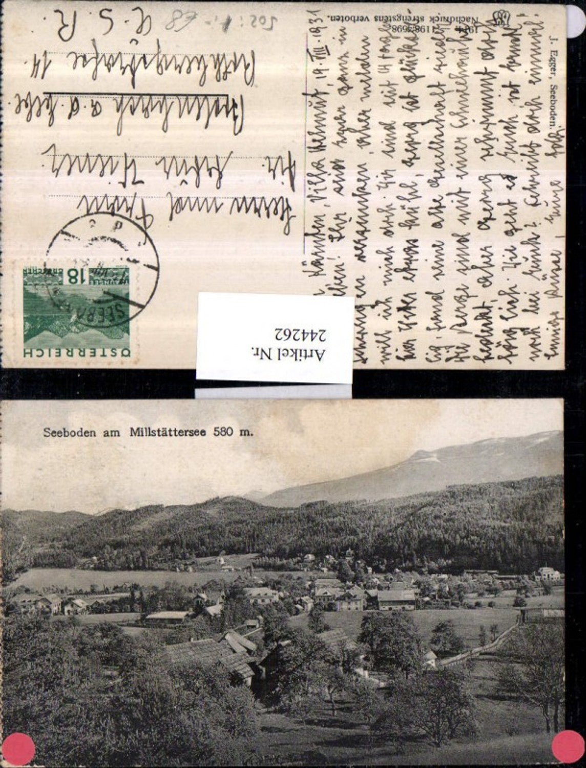 244262,Seeboden am Millstättersee Totale