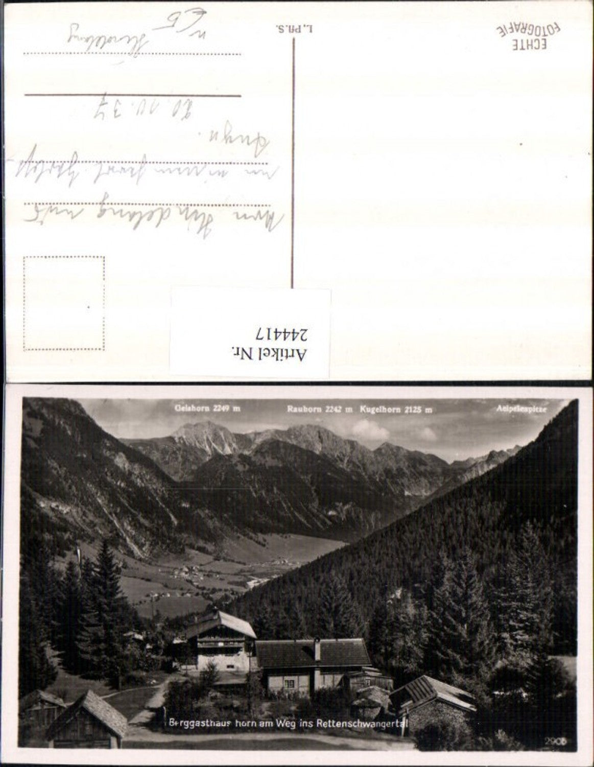 244417,Berggasthaus Horn am Weg ins Rettenschwangertal b. Bad Hindelang