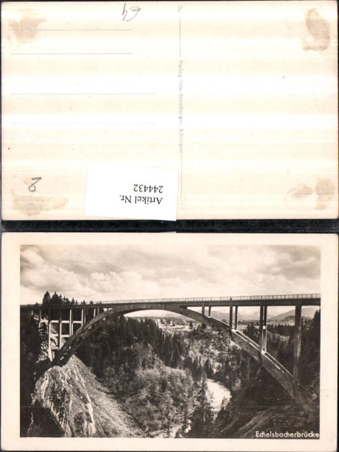 244432,Echelsbacherbrücke Brücke b. Rottenbuch