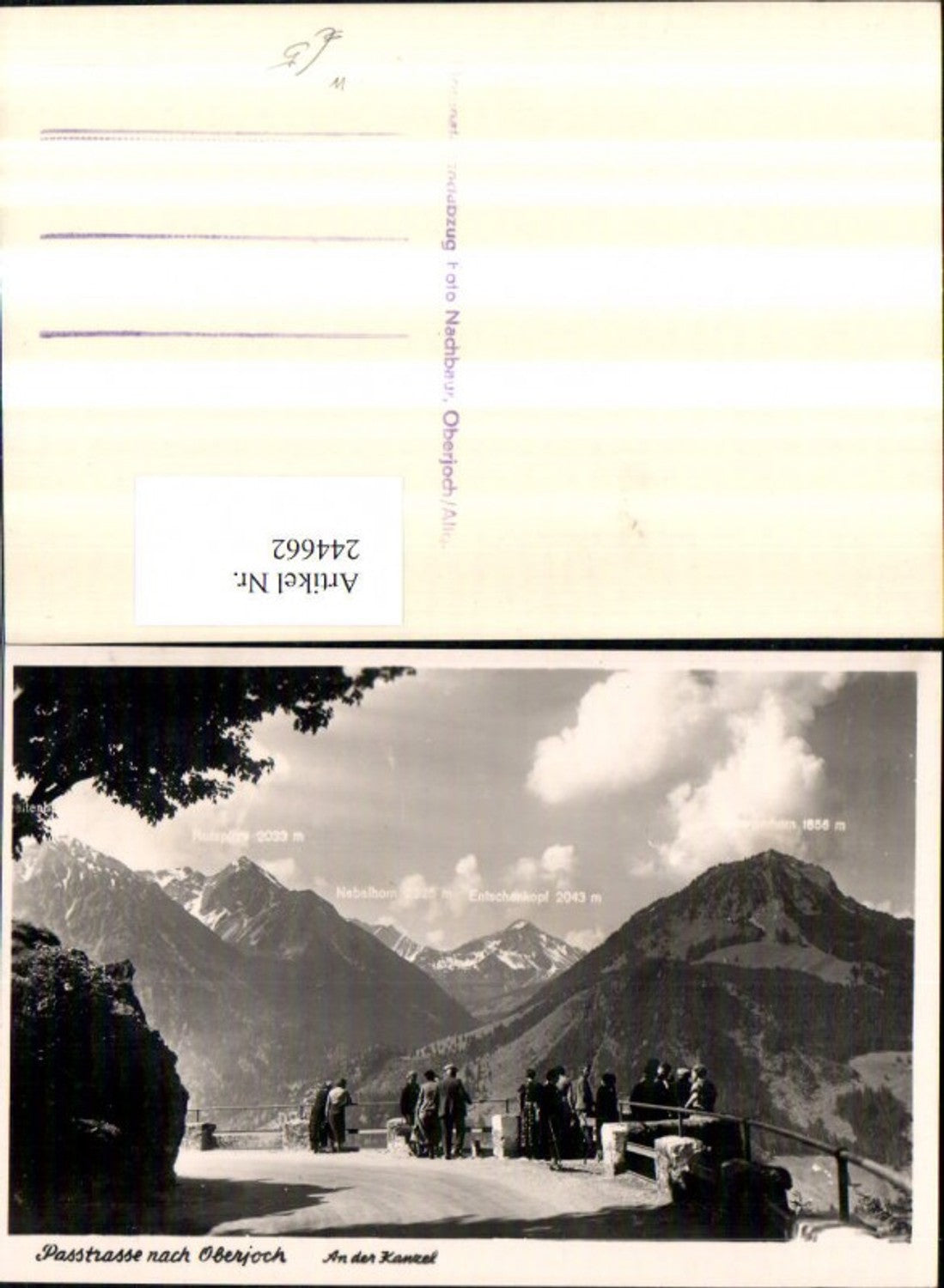 244662,Passstraße nach Oberjoch An der Kanzel b. Bad Hindelang