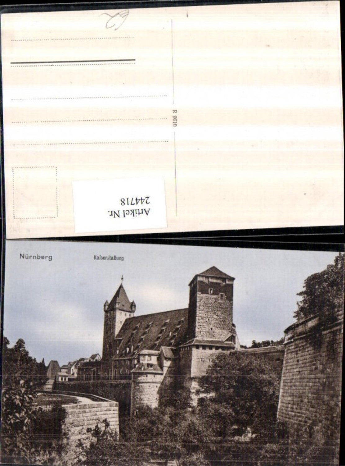 244718,Nürnberg Kaiserstallung Burg Turm