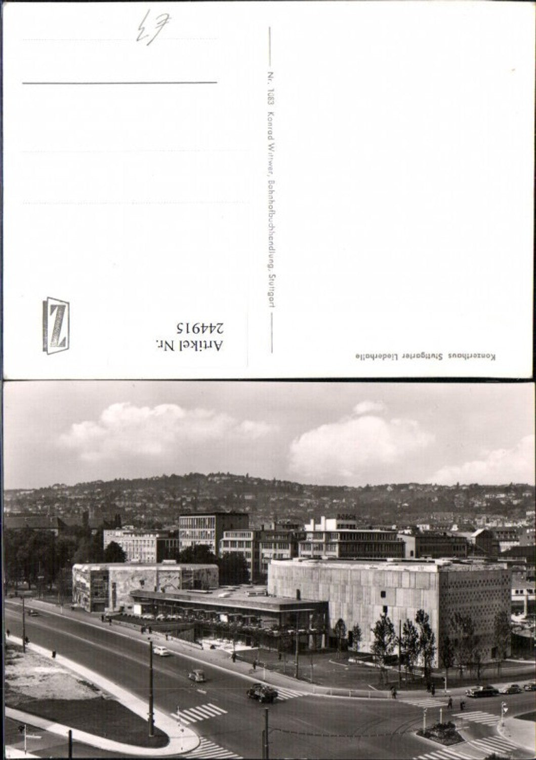244915,Stuttgart Konzerthaus Stuttgarter Liederhalle