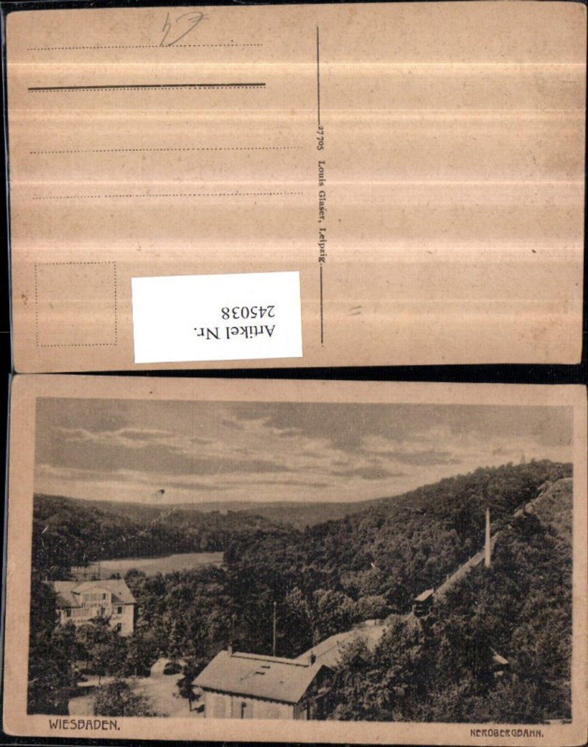 245038,Wiesbaden Nerobergbahn Bergbahn