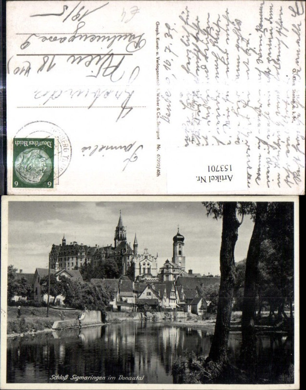 153701,Schloss Sigmaringen i. Donautal