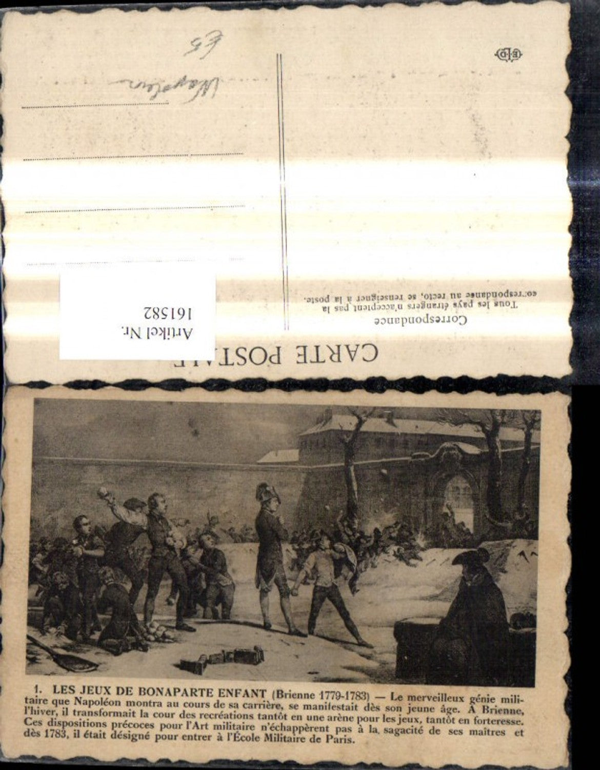 161582,Künstler Ak Les Jeux de Bonaparte enfant Napoleon