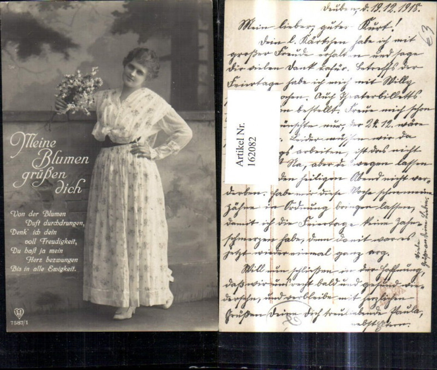 162082,Liebe Frau Sehnsucht Spruch Text Blumen Meine Blumen grüßen dich