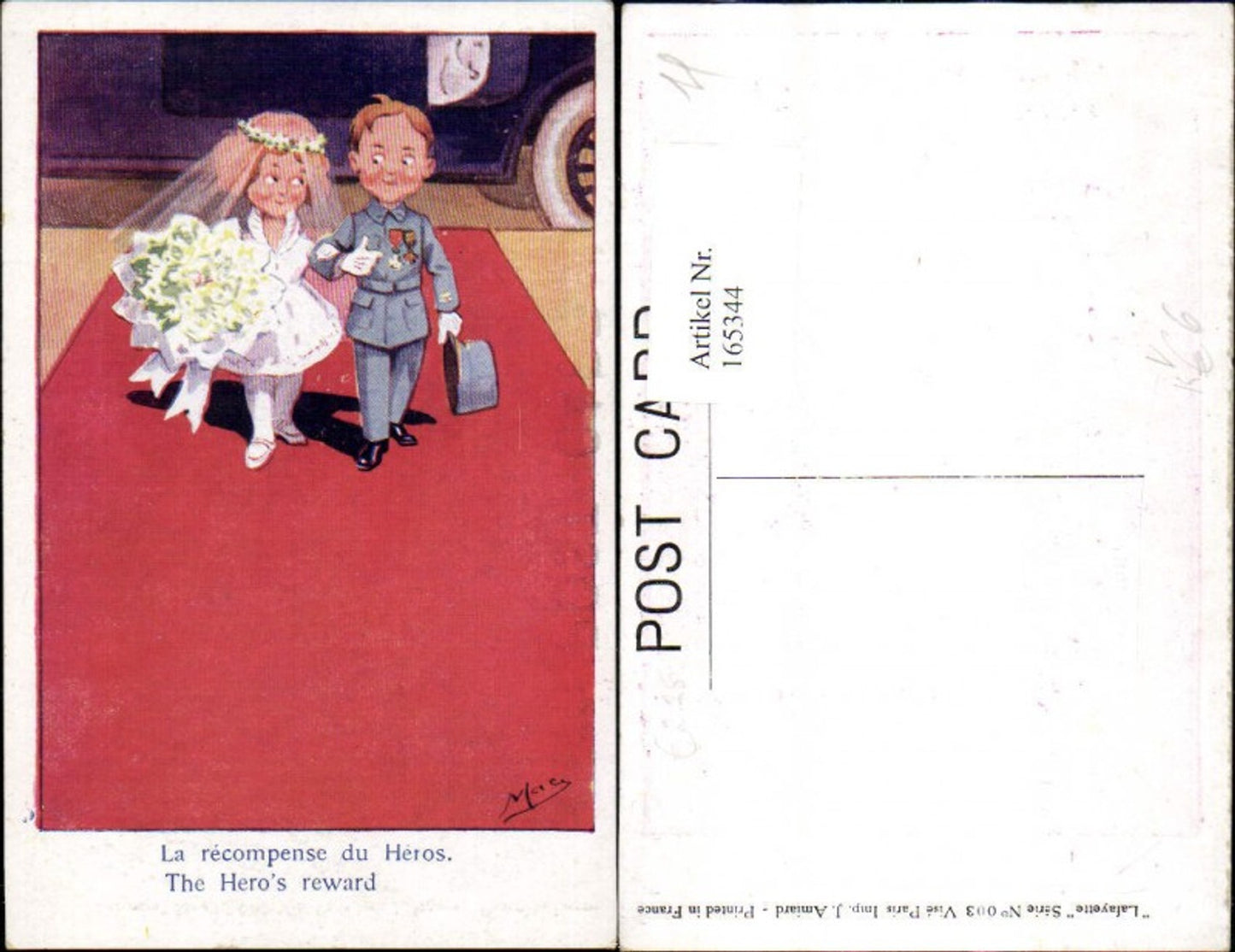 165344, Artist Ak May Children b. Wedding Bride The Hero reward pub Lafayette 003