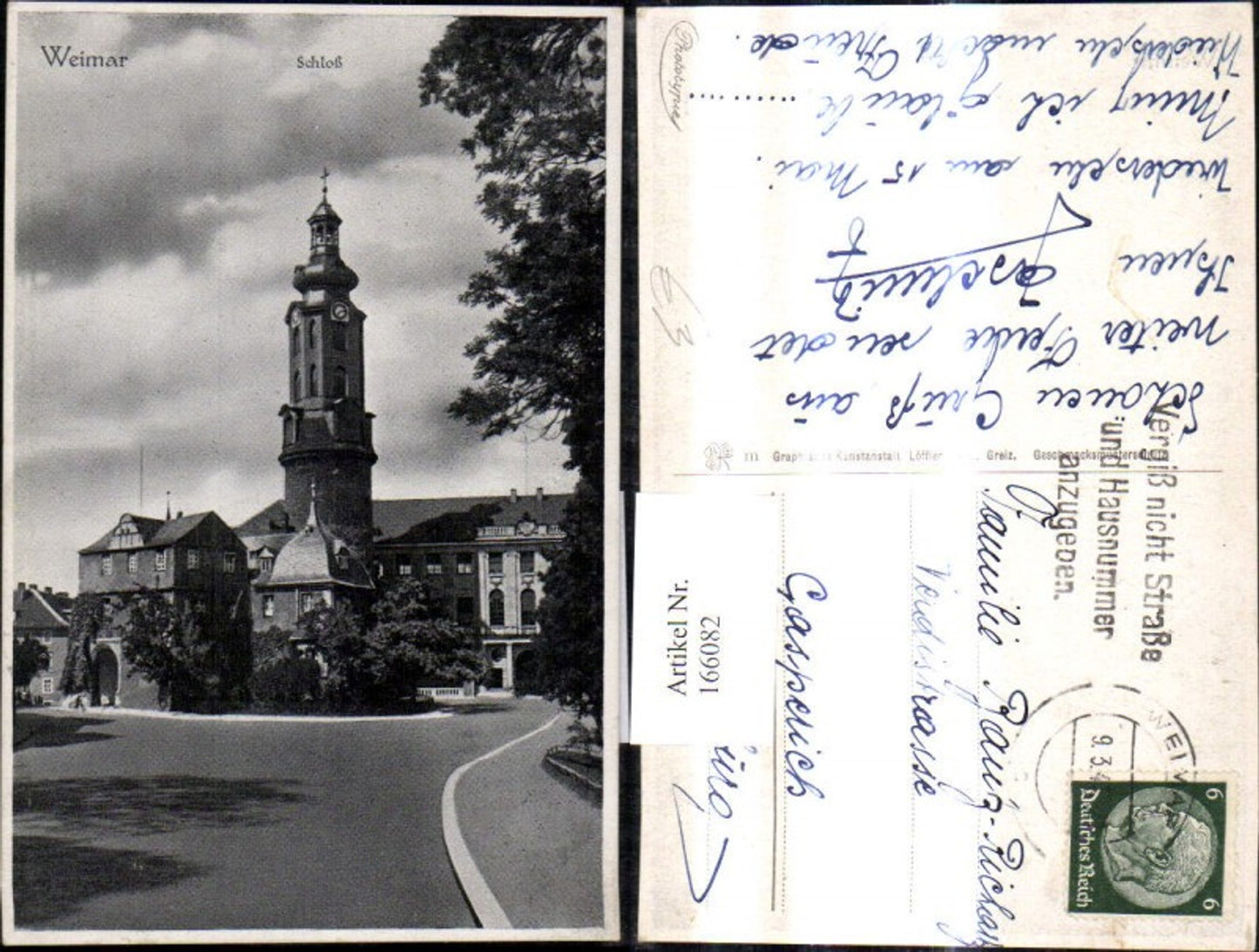 166082,Weimar Schloss