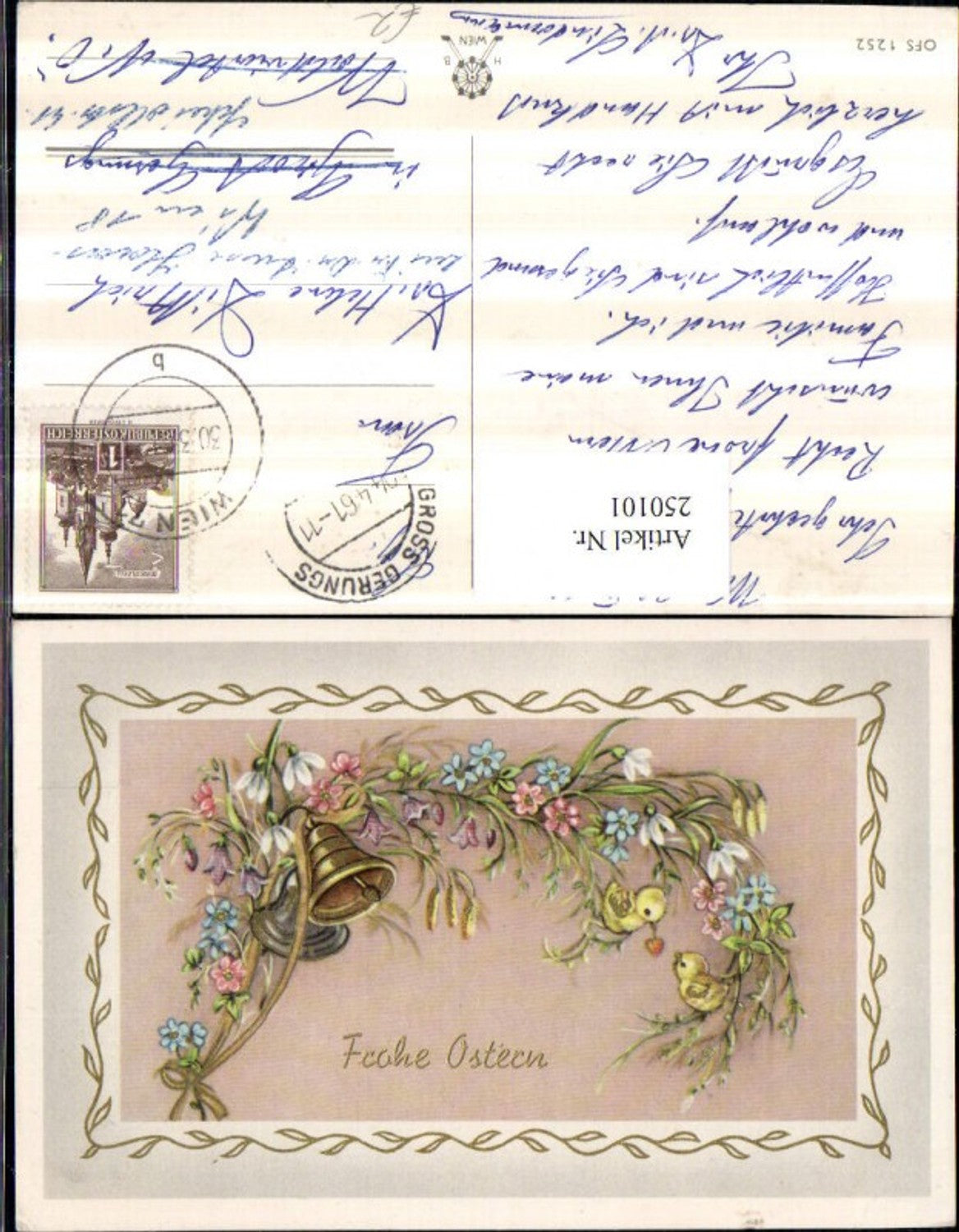 250101,Ostern Goldverzierung Blumen Schneeglocken Glockenblume Glocken Küken