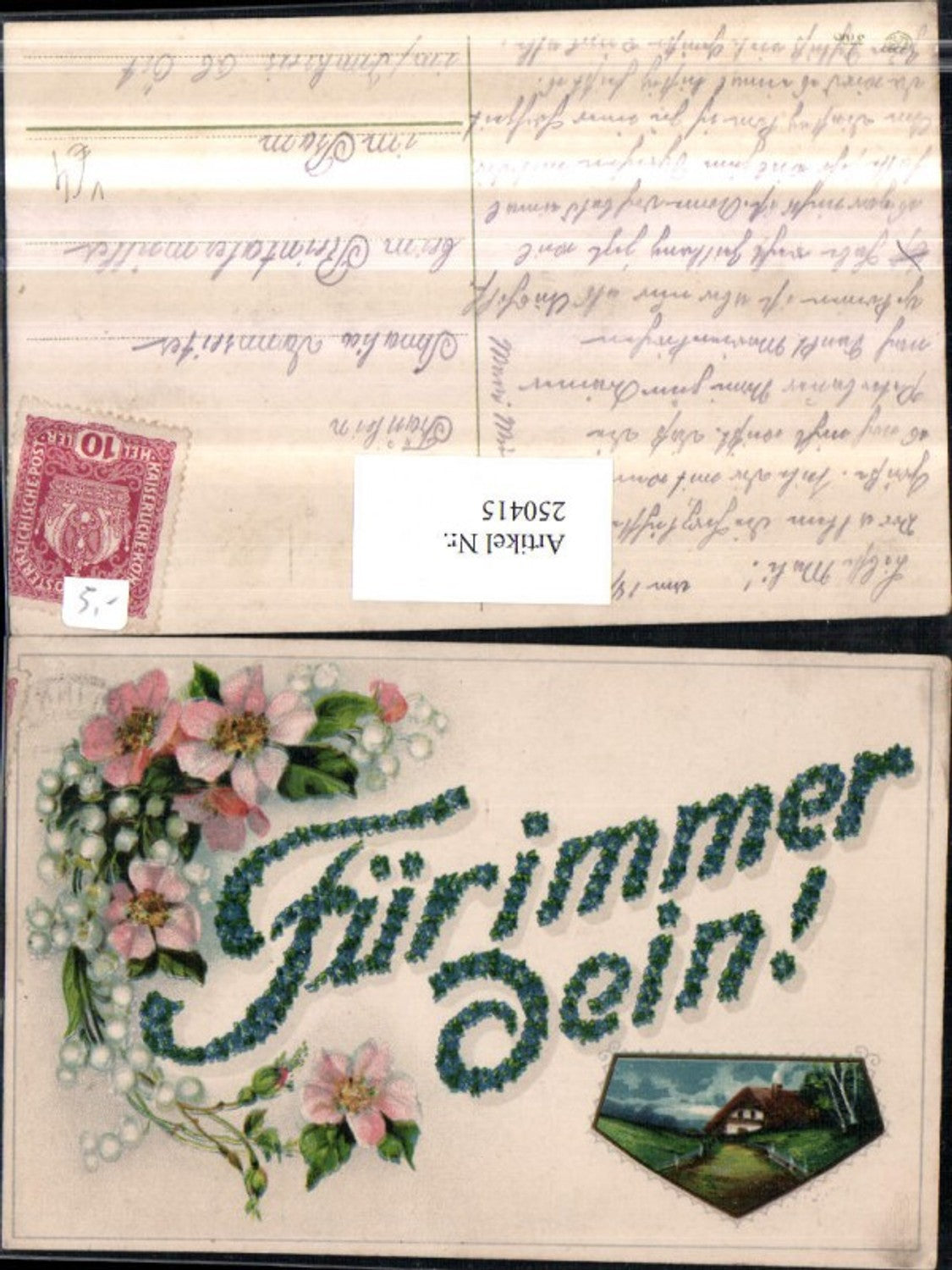 250415,Forever yours, floral lettering, landscape, flowers, snowdrops, blossoms