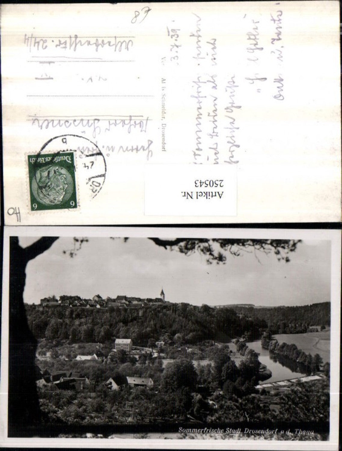 250543,Stadt Drosendorf an d. Thaya Teilansicht