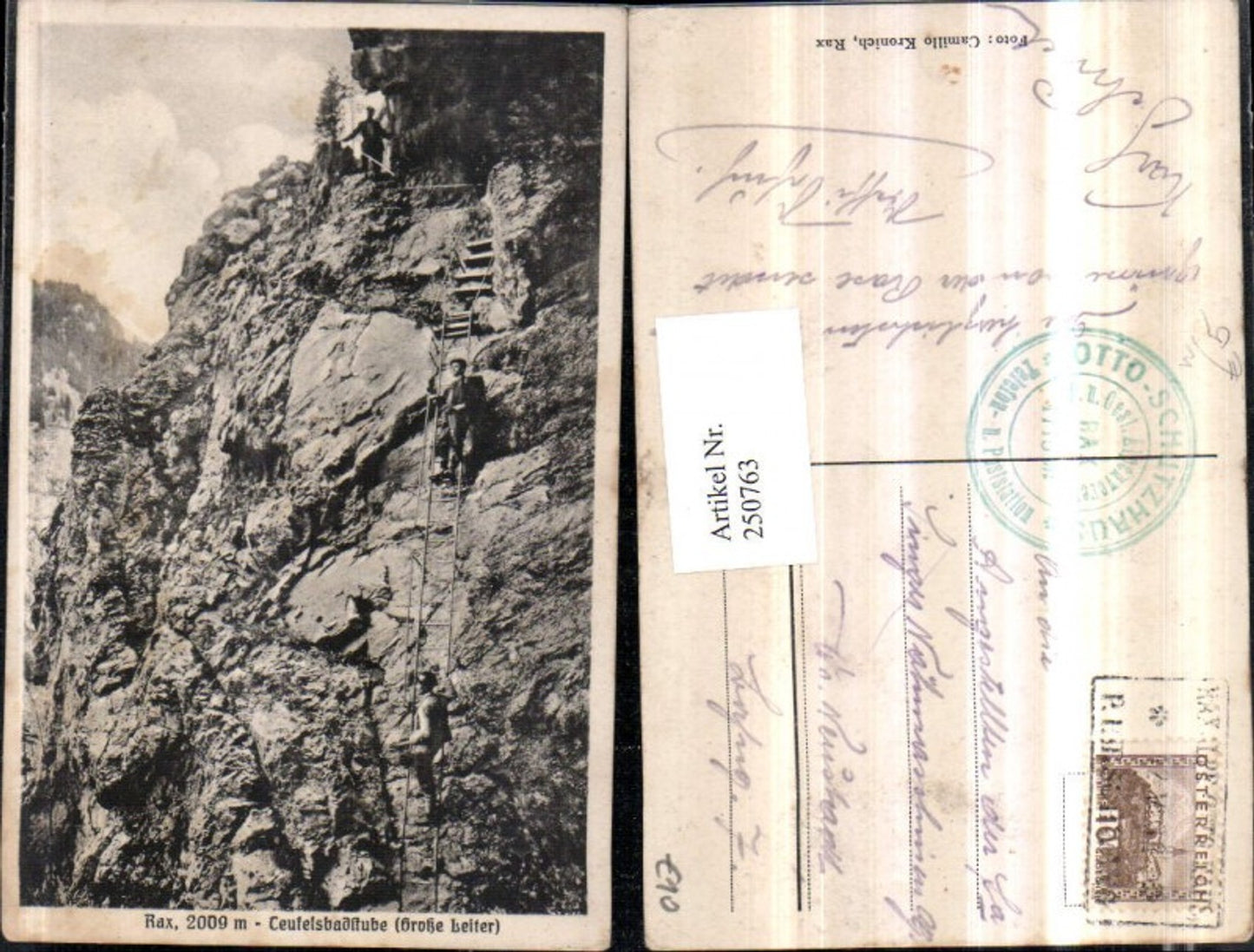 250763,Rax Teufelsbrücke Große Leiter b. Reichenau