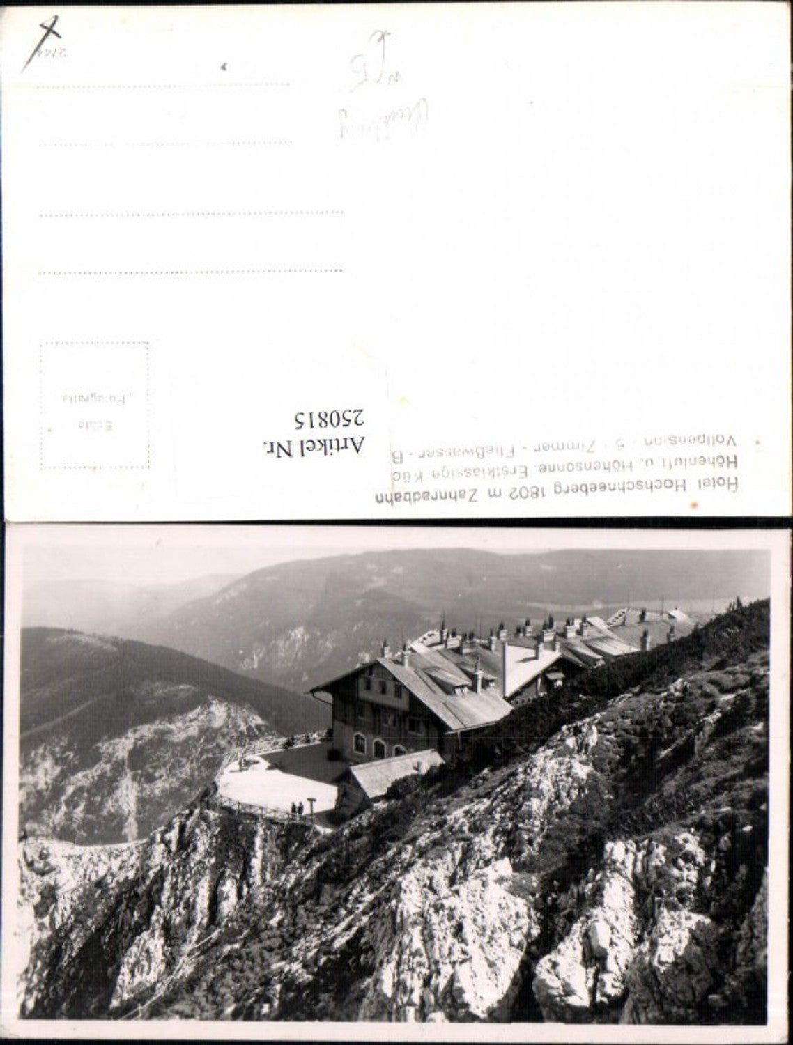 250815,Hotel Hochschneeberg Bergkulisse b. Puchberg