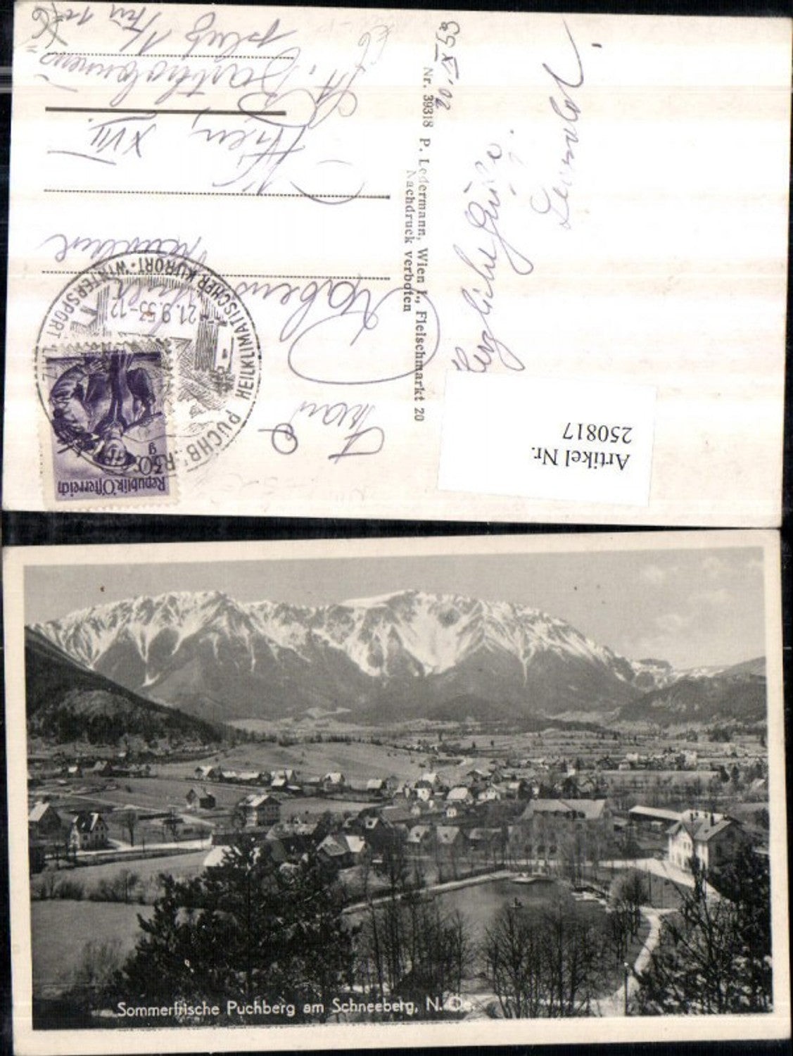 250817,Puchberg am Schneeberg Totale