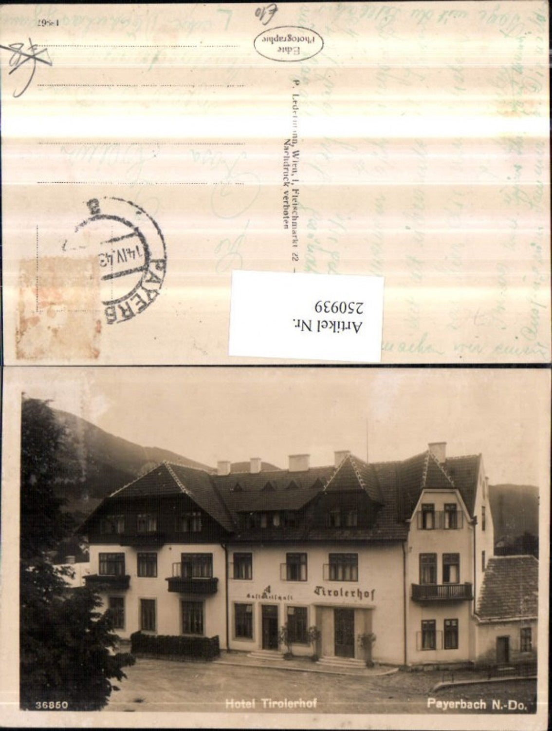 250939,Payerbach Hotel Tirolerhof