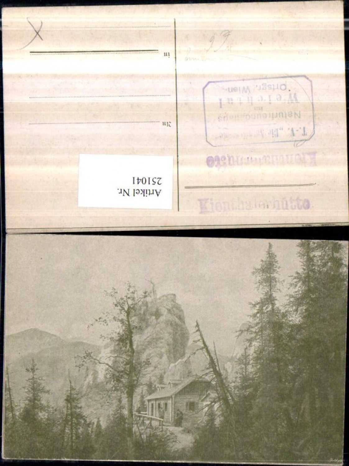 251041,Kienthalerhütte Berghütte b. Puchberg