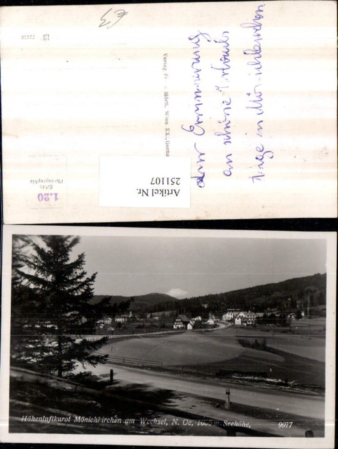 251107,Mönichkirchen am Wechsel Teilansicht Alpenhotel Lang