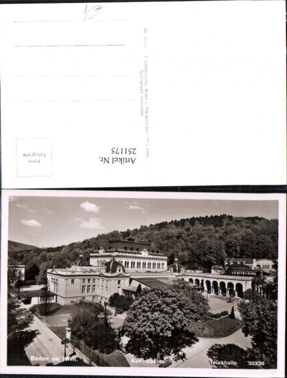 251175,Baden b. Wien Kur-Casino u. Trinkhalle