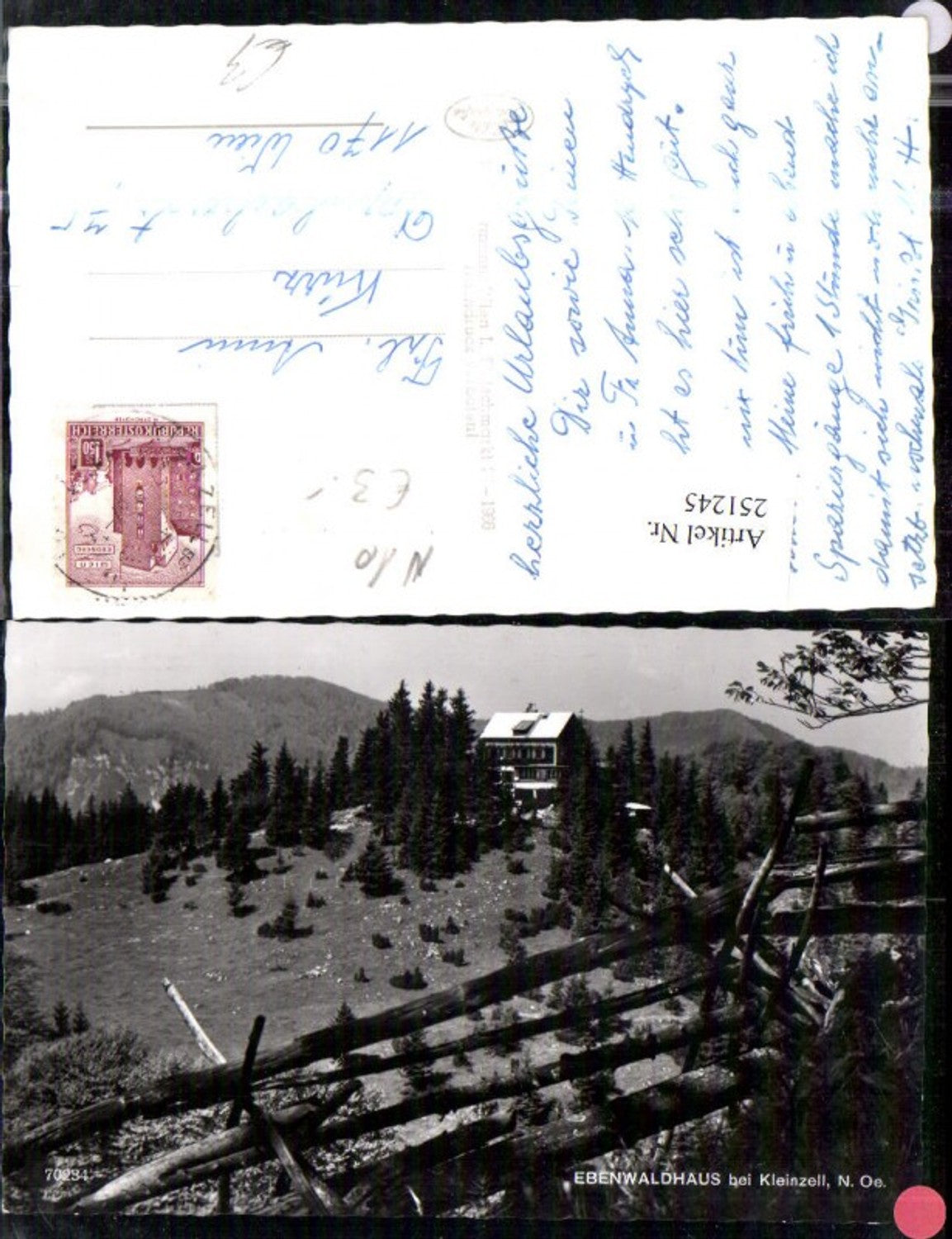 251245,Ebenwaldhaus b. Kleinzell