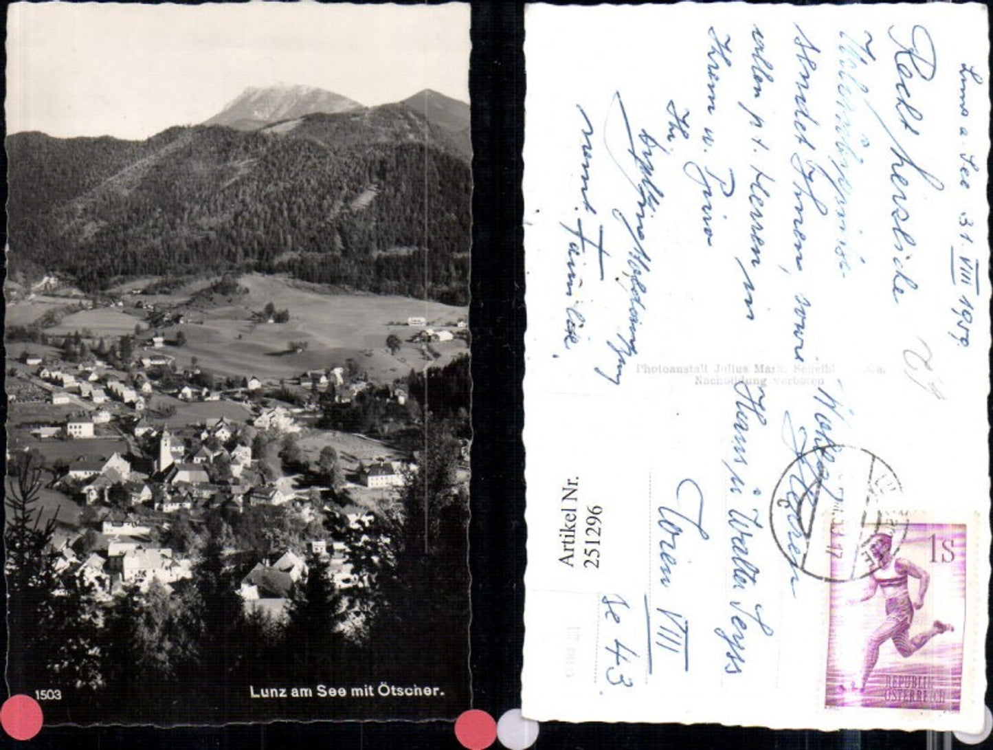 251296,Lunz am See Totale m. Ötscher