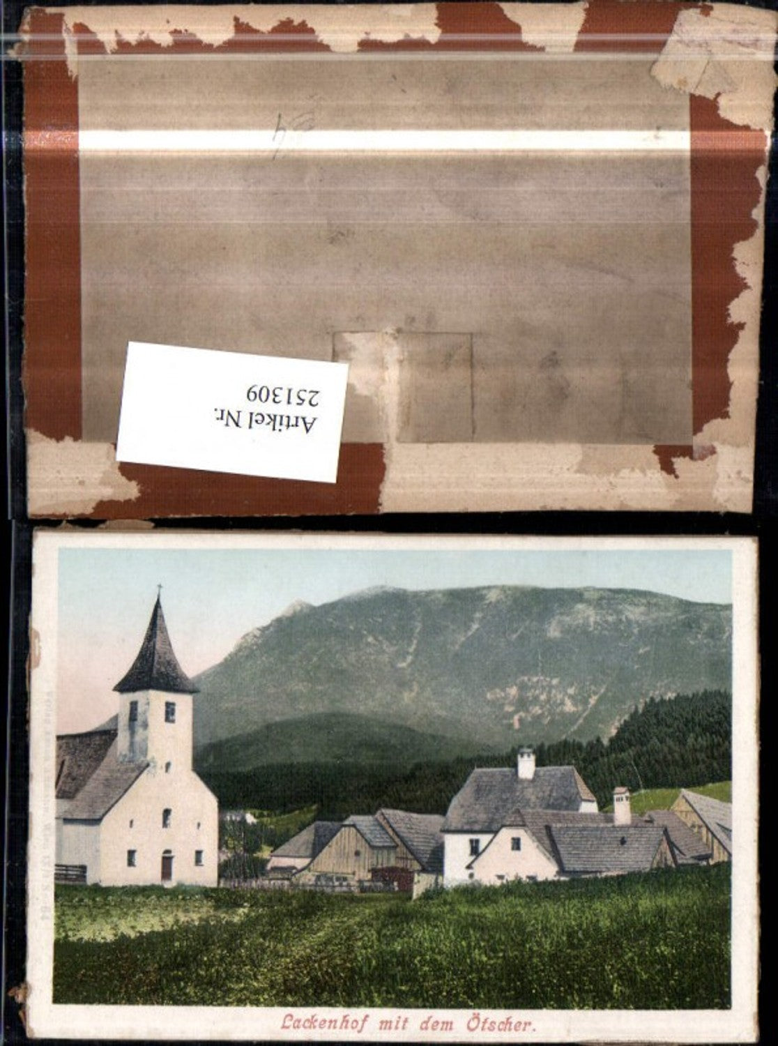 251309,Lackenhof m. d. Ötscher Kirche