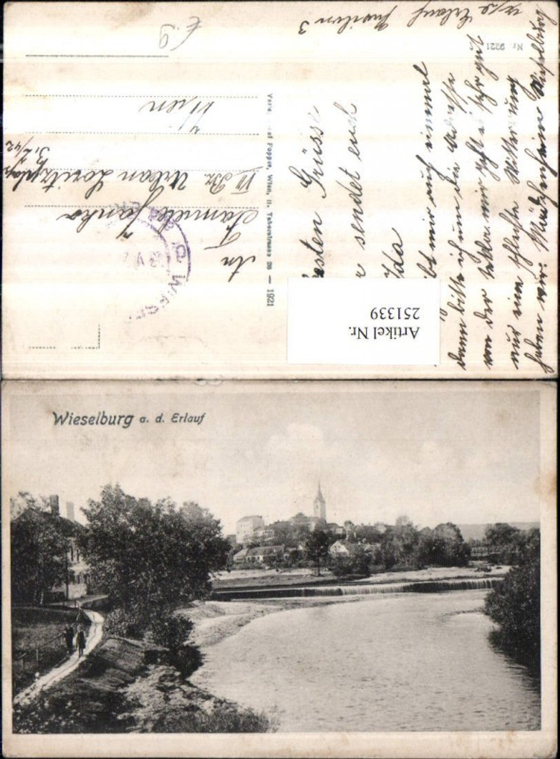 251339,Wieselburg an d. Erlauf Teilansicht Wehr