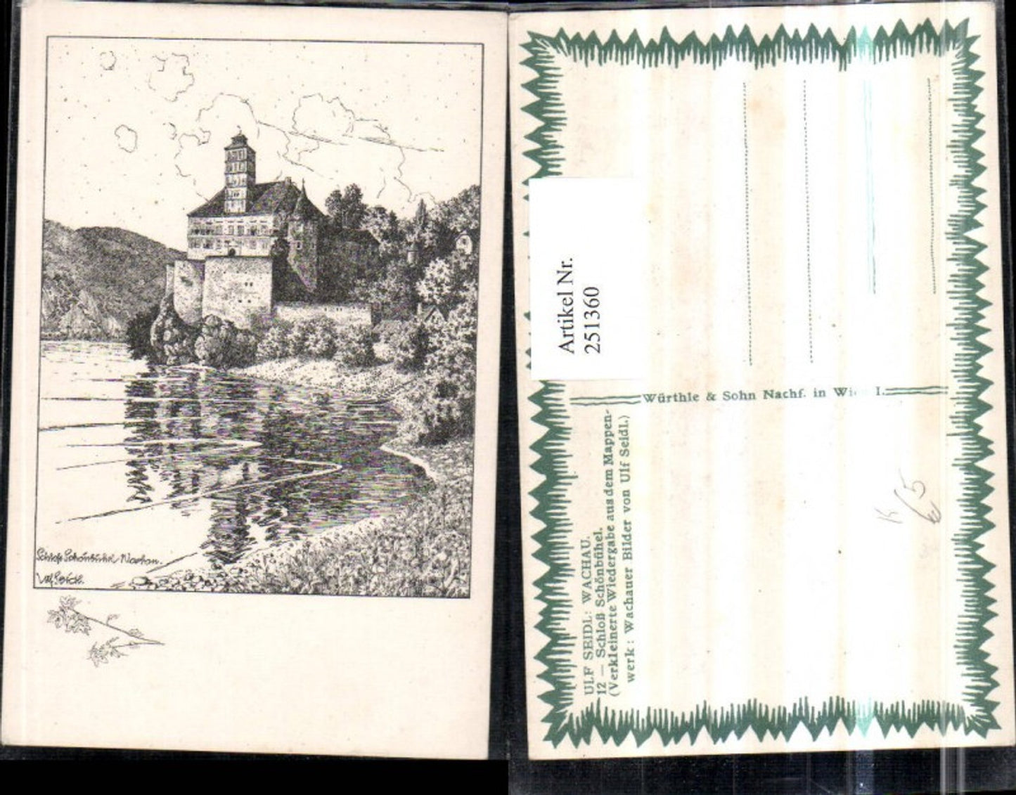 251360, Artist AK Ulf Seidl Wachau Schönbühel Castle Party