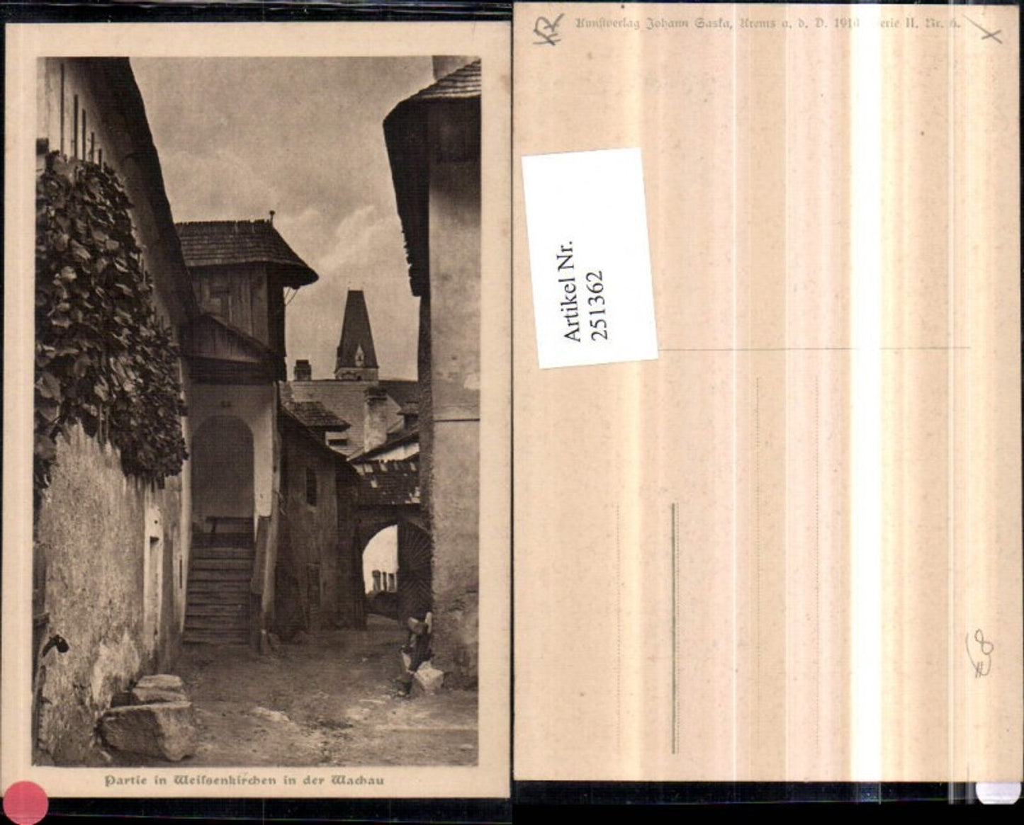 251362,Partie in Weißenkirchen in d. Wachau Gasse