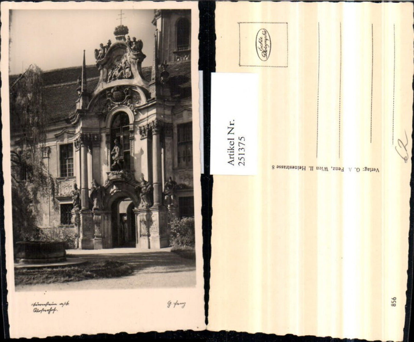 251375,Dürnstein an d. Donau Stiftshof Kirche