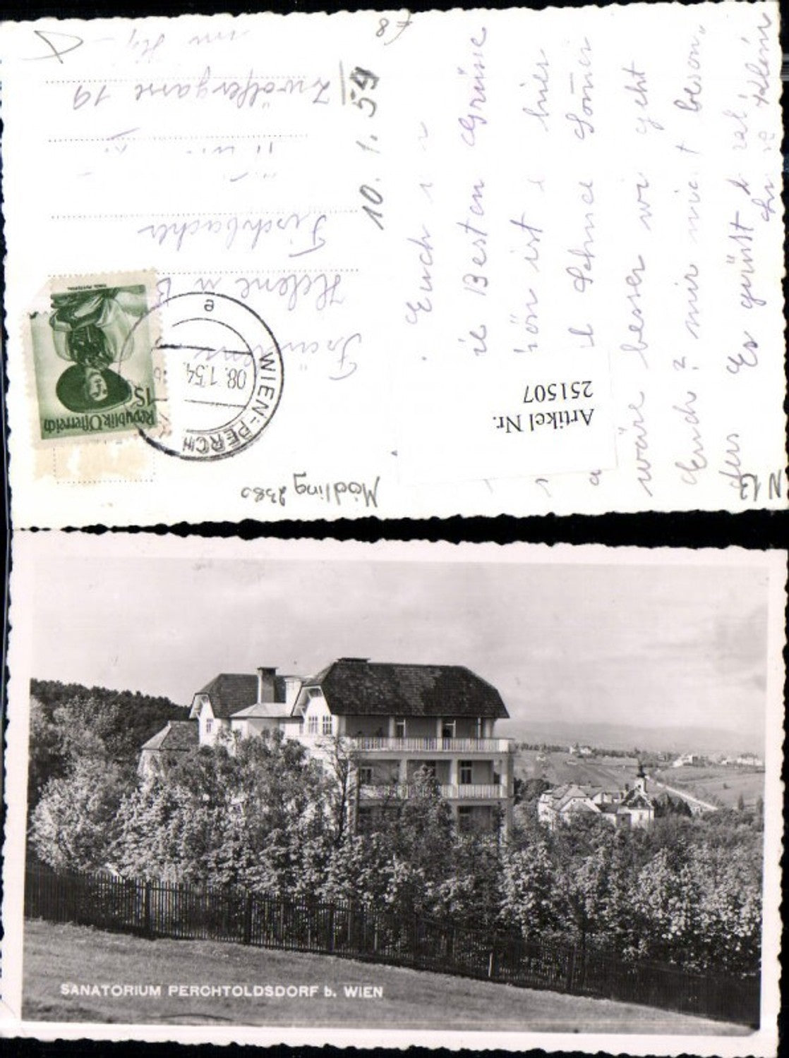 251507,Sanatorium Perchtoldsdorf b. Wien
