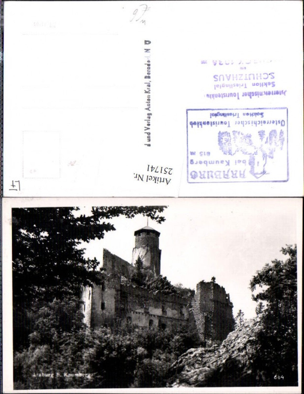 251741,Araburg Burg b. Kaumberg
